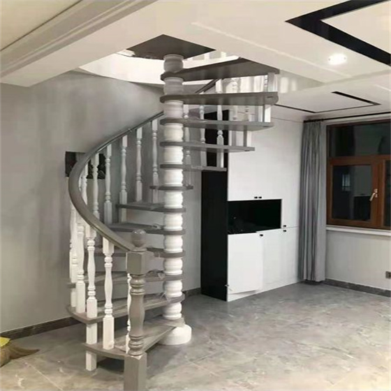 北京实木旋转楼梯